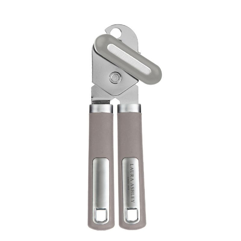 Laura Ashley Stainless Steel Can Opener, Grey
