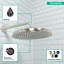 Pomme de douche Raindance C 240-3609290-128767499
