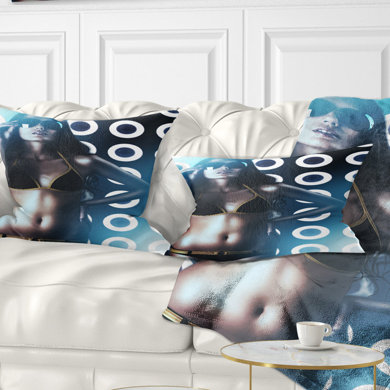 Coussin lombaire de femme chaude
