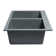 33.88'' L Drop-In Double Bowl Granite Kitchen Sink