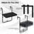 24'' Rectangular Adjustable Folding Table