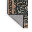 Tapis bleu persan lavable à la machine-1958155448