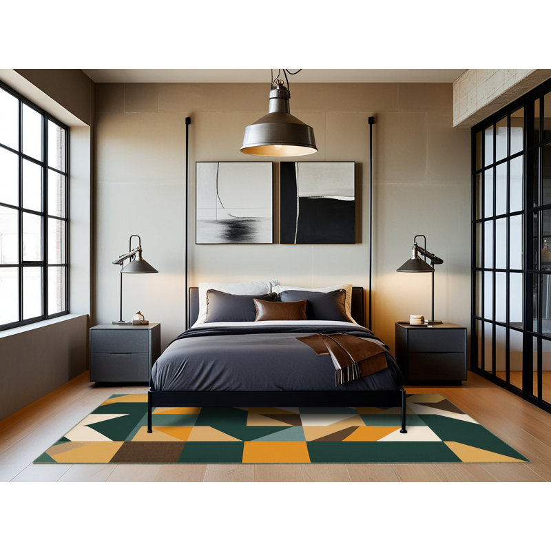 Chunky Lands Rug, Rond 8 pi