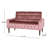 Papillion 51.75'' Velvet Loveseat-414849357