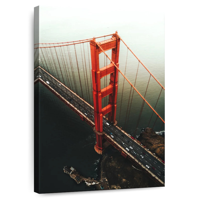 Lilie Golden Gate Tower View, H 30 po x l 20 po