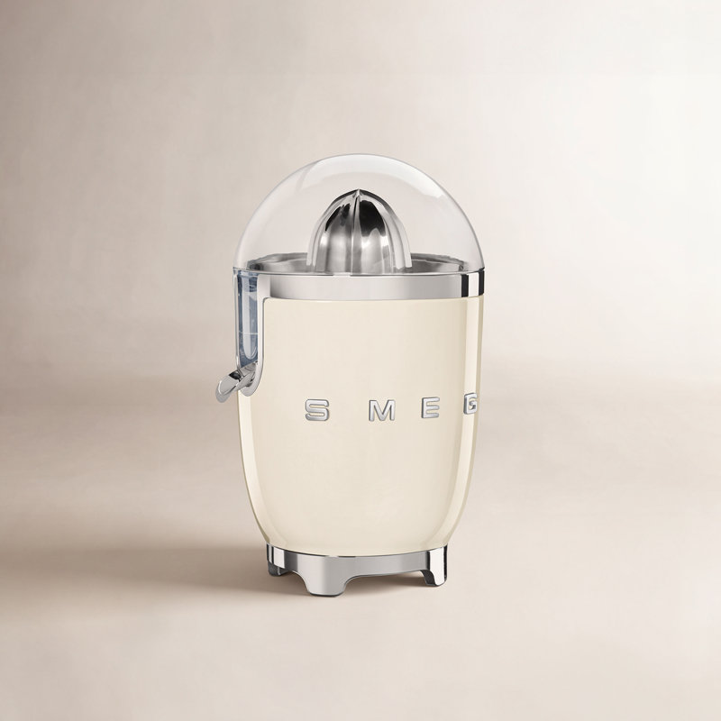 SMEG 50's Retro Style Citrus Juicer, Cream