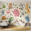 Papier peint pour enfants, animaux mignons, instruments de musique amovibles, décoration murale-855876300-855876307