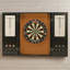 Armoire de jeu de fléchettes murale américaine avec rangement et jeu de fléchettes American Heritage Stratford, finition noire-45862605