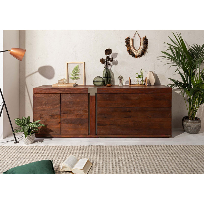 Amsterdam 200cm Solid Wood Sideboard