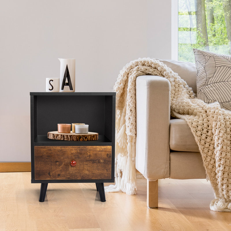 Arcola Nightstand, Black
