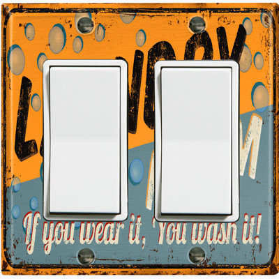 Nature Themed 2 - Gang Rocker Standard Wall Plate