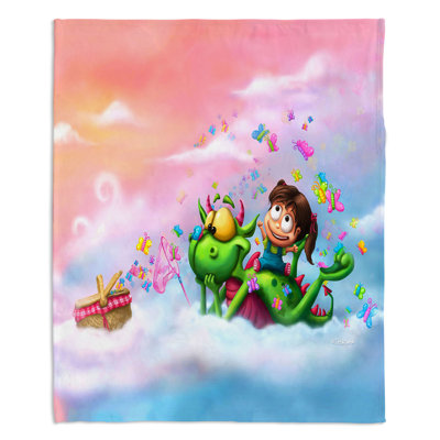  Jeté papillons pique-nique le ciel
