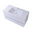 42 po W Meuble-lavabo mural simple avec lavabo blanc-106735564