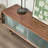 70.87" Burlywood Solid Wood+Glass TVStands-108741435-108741434