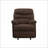 Recliners, Modern Motion Glider Recliner with Firm Cushions | Chocolate | Microfiber-1269487356
