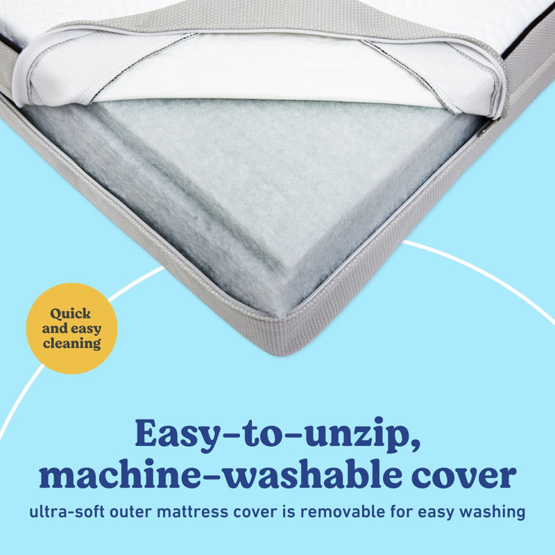 Matelas de lit de bébé et de tout-petit 6 pouces Graco Essentials, Matelas