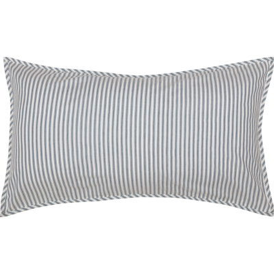 Sawyer Mill Blue Ticking Stripe King Sham