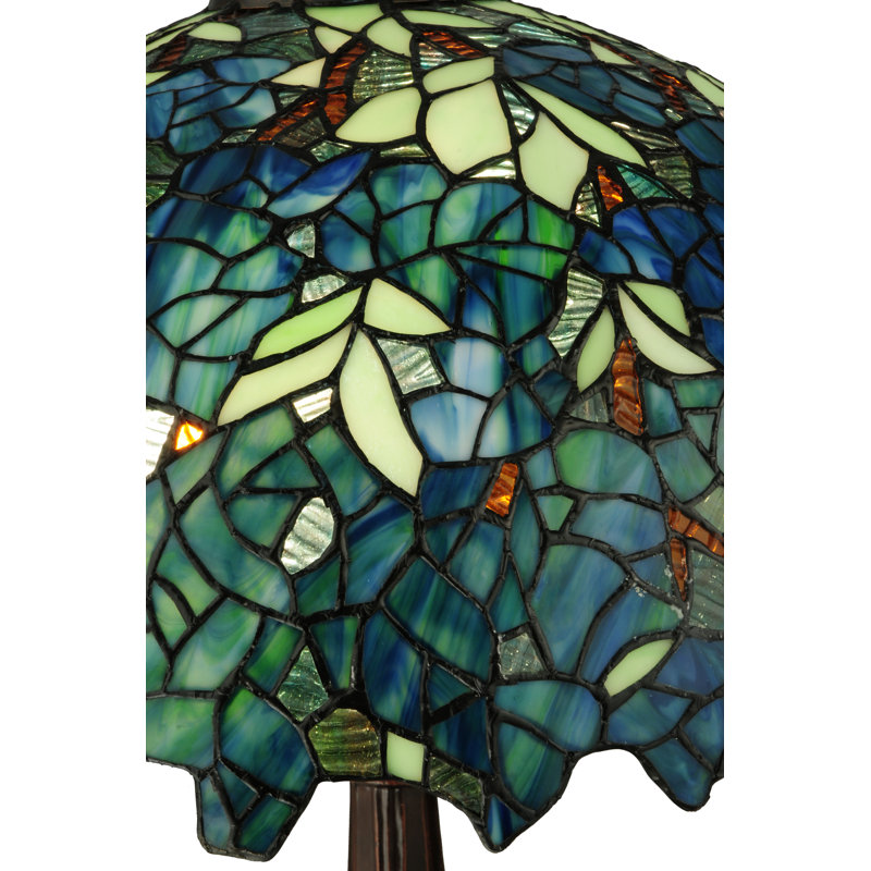 26"H Nightfall Wisteria Table Lamp