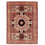 Aryana Wool Oriental Area Rug in Red