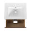 Meuble-lavabo mural 24 po avec lavabo en céramique 2 tiroirs-110447300