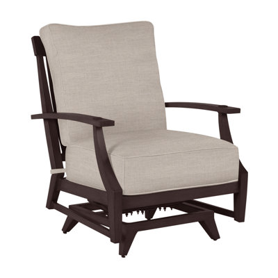 Méridienne Croquet Aluminium Spring - Acajou