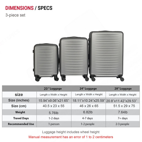 Dimensions du produit
