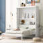 Lit escamotable mural avec tablettes Murphy
