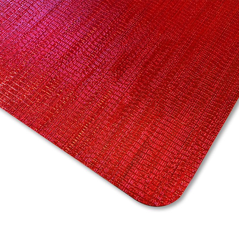 Ensemble de napperons 4 pièces Loubertha, Rouge
