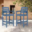 Ensemble de chaises Adirondack en plastique Dalson-702619451