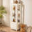 Freestanding Upholstered Display Cabinet
