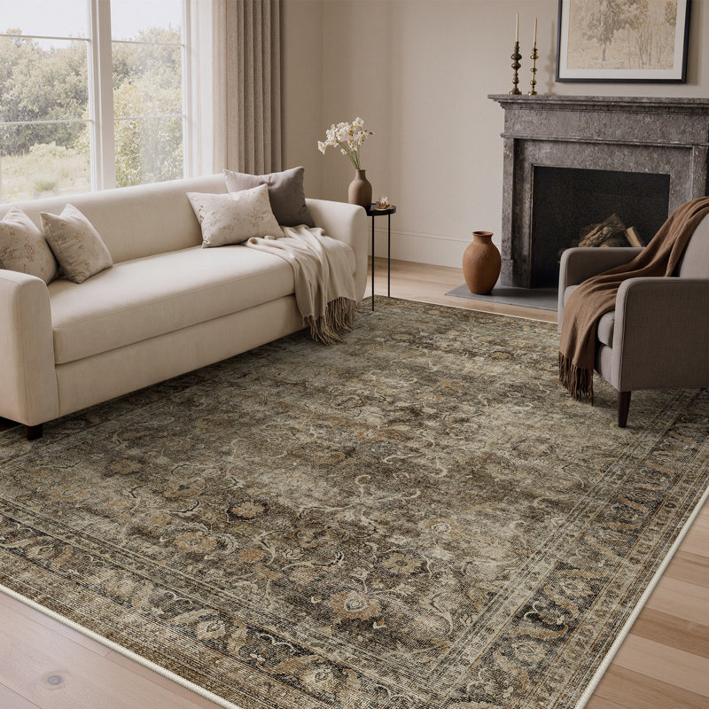 Tapis oriental performance Roehit Heritage, Rectangulaire 8 pi x 10 pi
