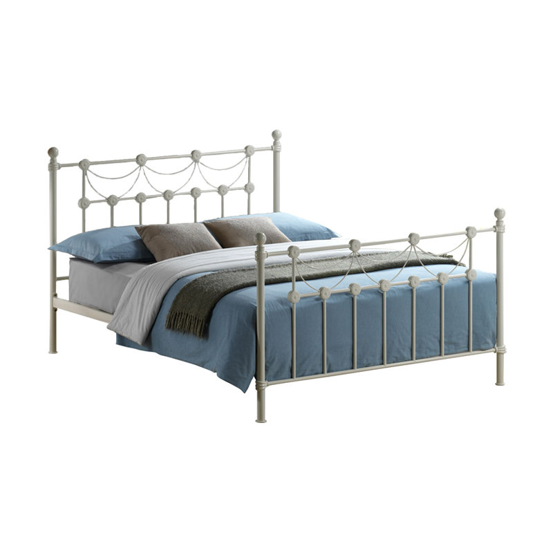 Solid Wood Bed, Double (4'6)