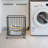 Large-Size Metal Laundry Basket Cart
