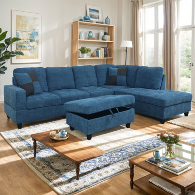 Canapé modulaire avec repose-pieds 103,5 po Tatiauna