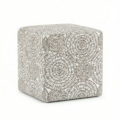 Berlin Gardens Lilly Hive 16" Square Pouf
