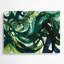 Légumes, art mural vert Nori-1636253183
