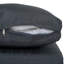 Ensemble de canapé d'extérieur en osier 2 places avec coussin et table