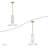 Acree 1 Light Antique Brass Mini Pendant