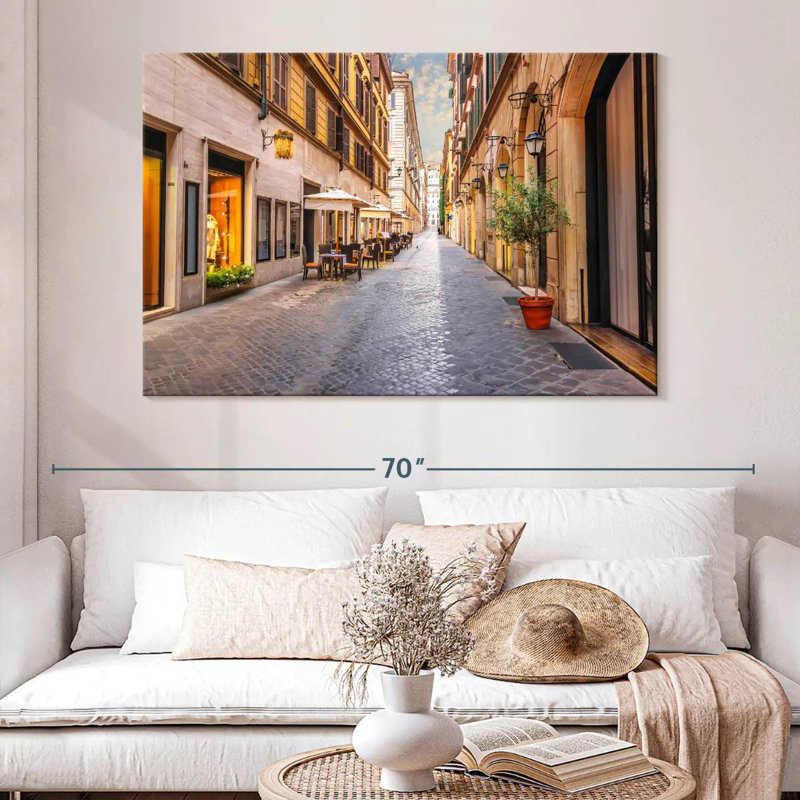 Sireci Via Borgogna Shops, 34" H x 51" W