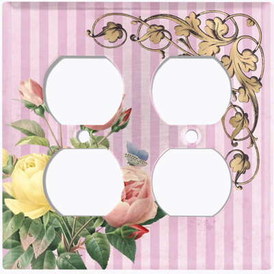 Landscape & Nature 2 - Gang Toggle Light Switch Standard Wall Plate