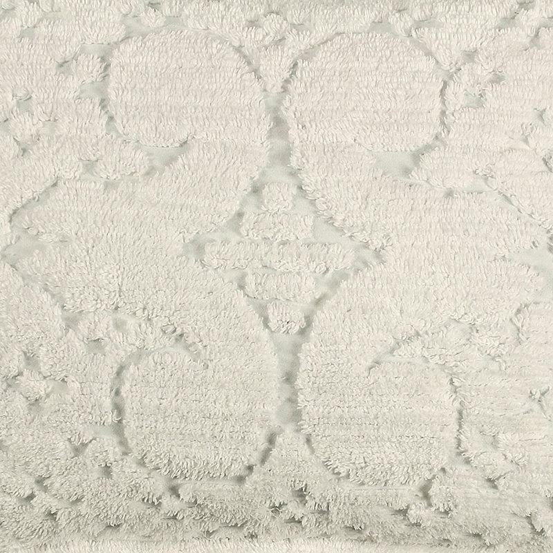 Ashton Collection 100% Cotton Chenille Tufted Pillow Sham with Medallion Pattern, Machine Washable Pillow Cover for All Season