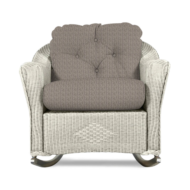 Reflections Outdoor Rocker Chair, Beach Navy, Linen