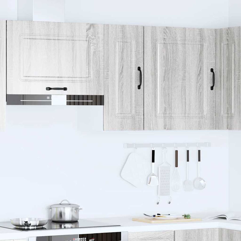Kitchen Wall Cabinet Kalmar Engineered Wood, Grey Sonoma
