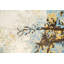 Tapis oriental contemporain à motif végétal noué à la main 6 x 8