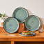 Ensemble d'assiettes en céramique 4 pièces, assiettes à cuisson au four-129023653