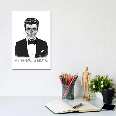My Name Is Bone by Balazs Solti - Wrapped Canvas Gallery-Wrapped Canvas Giclée