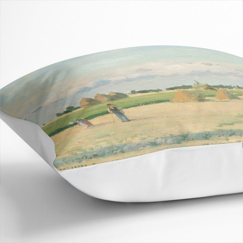 Square Cushion, White, 55cm H x 55cm W x 20cm D