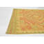 Tapis intérieur de la laine 3 pi 3 po x 4 pi 9 po one-of-kind à la main noué la new age Elland