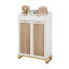  Armoire de rangement pour chaussures 20 paires avec tiroir