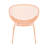 Curvaceous Shell Chairs (2), 34.35"H, Orange, Powder-Coated Iron Retro Look Chair , 24.9"D X , Orange